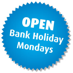 Open Bank Holiday Monday