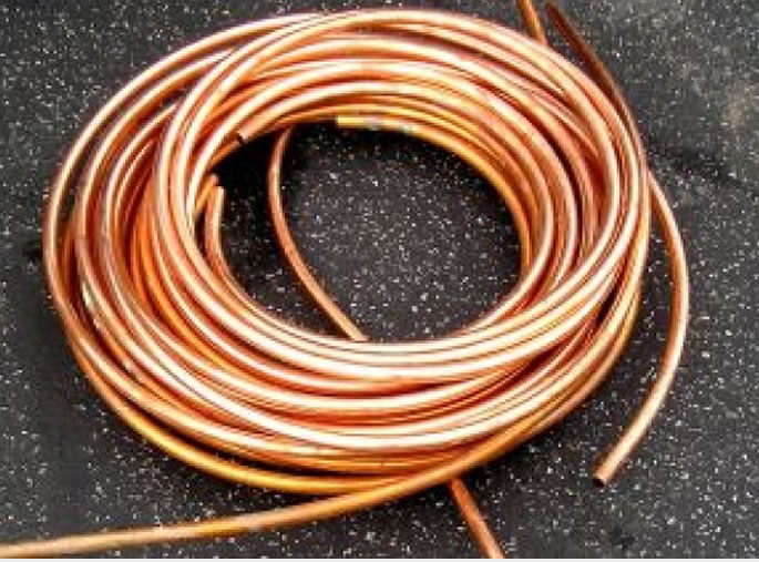 Copper piping