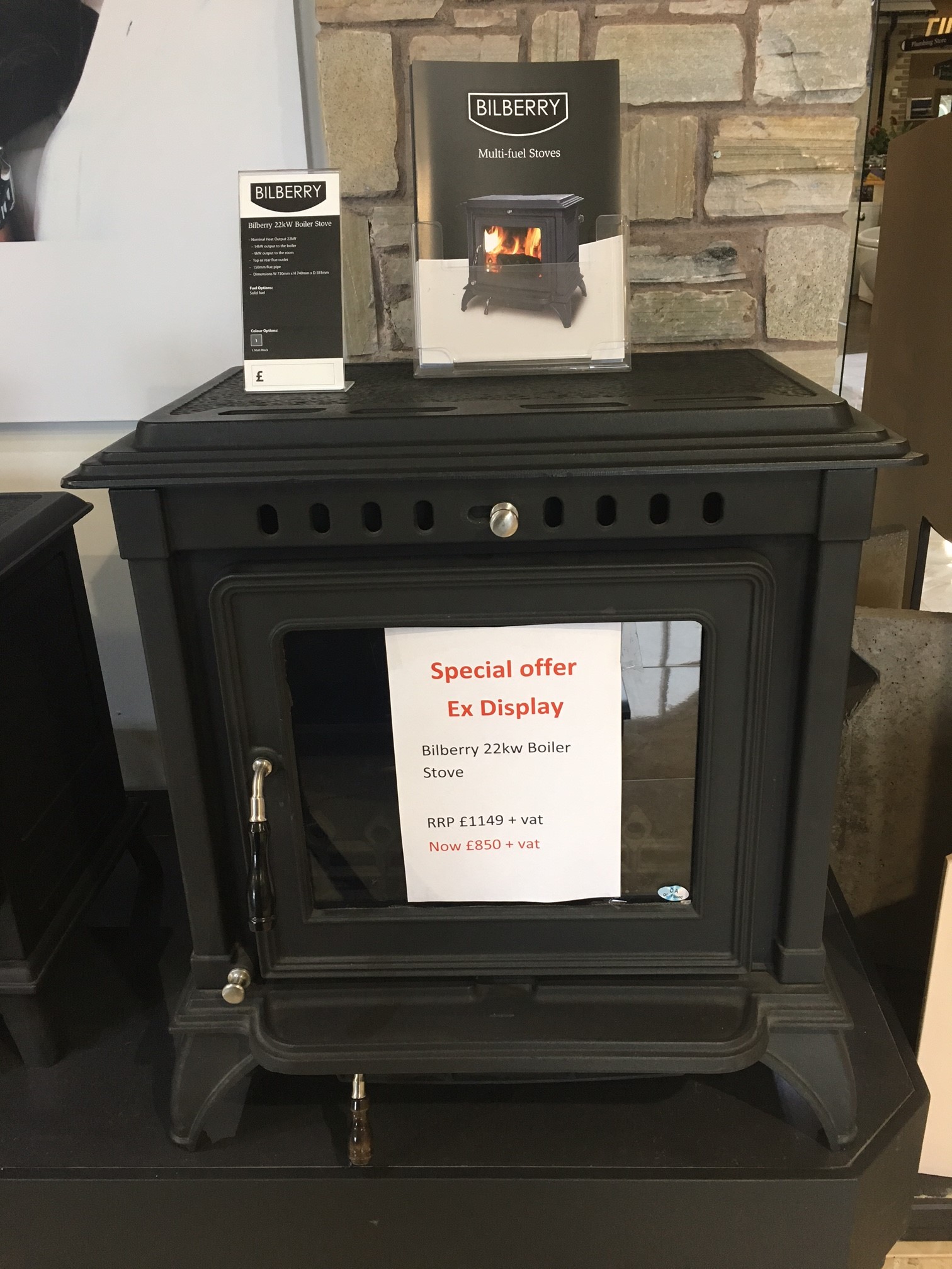 Display Stove To Clear