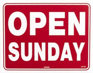 OPEN SUNDAY 15TH & 22ND MAY